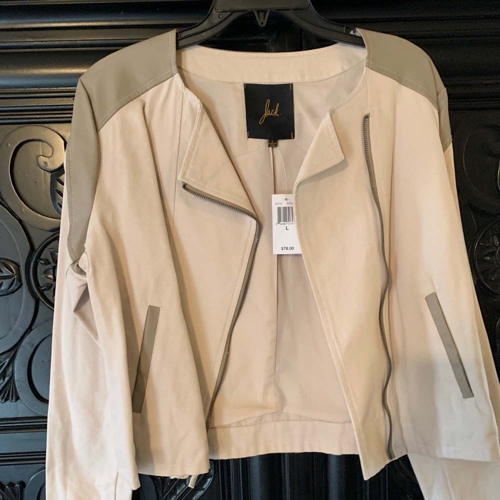 Leather jacket